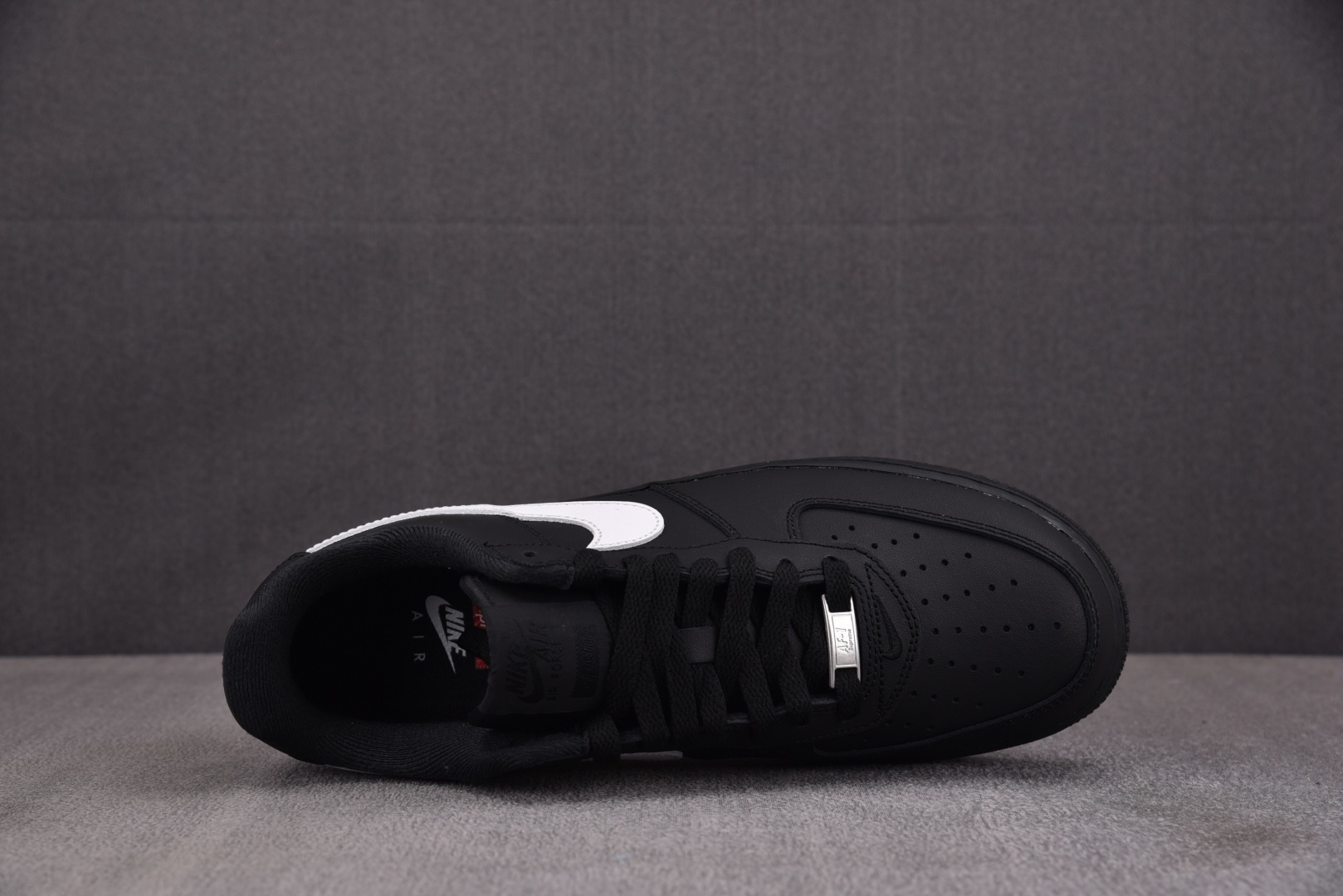 AF1 EUR:40-47.5纯原-Air Force 1 Low Supreme Black Whit