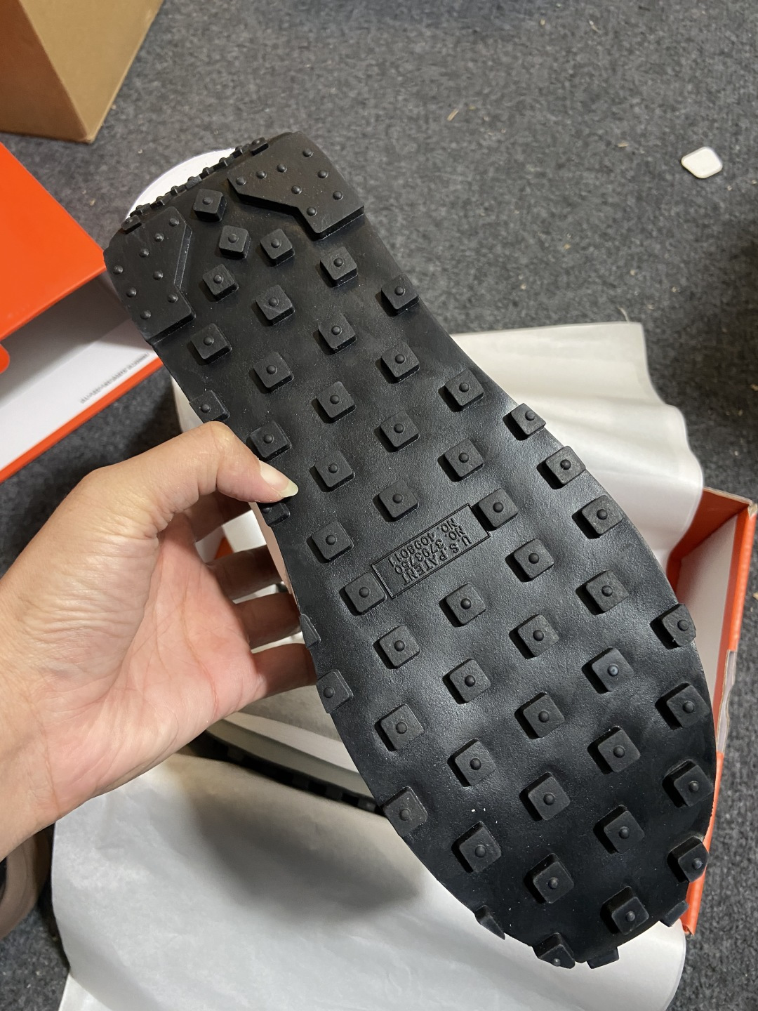 1.0走秀 元祖灰 Fragment design x Sacai x NK LDV Waffle Da