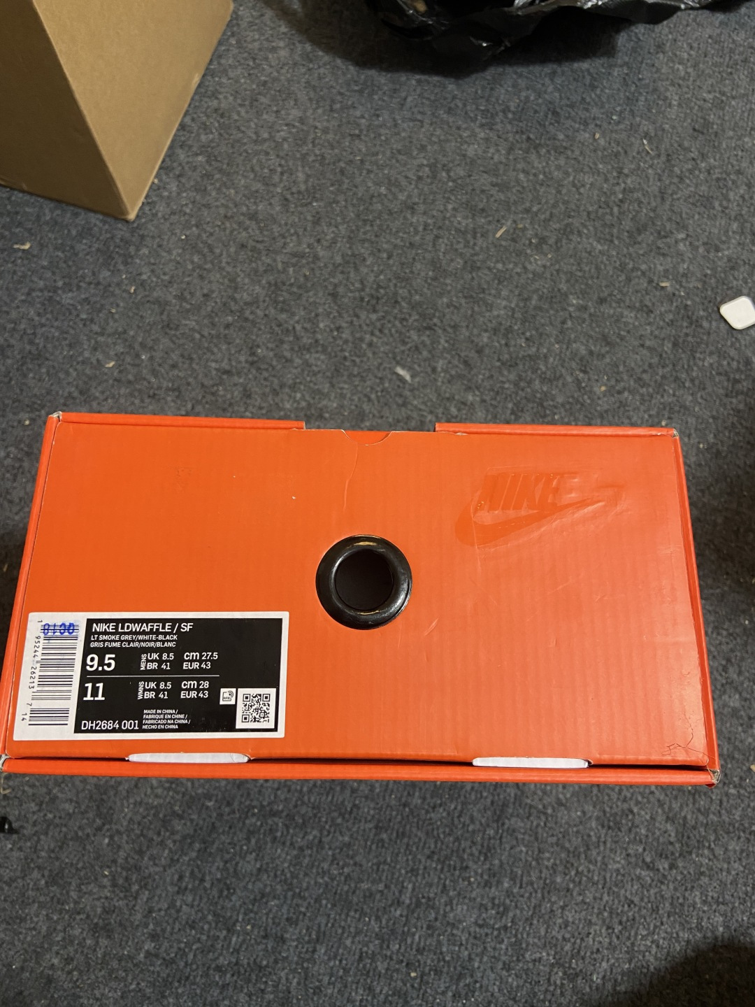 1.0走秀 元祖灰 Fragment design x Sacai x NK LDV Waffle Da