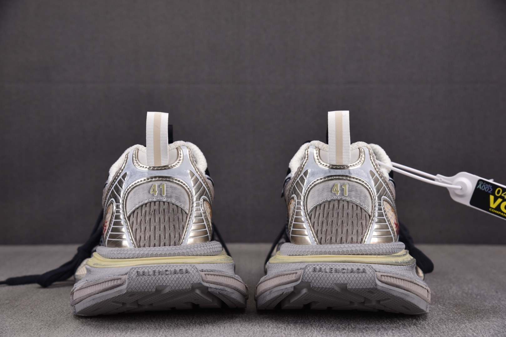 巴黎 EUR:35-46纯原-Balenciaga 3XL SPLIT-LOGO 海军蓝红 YZ018-