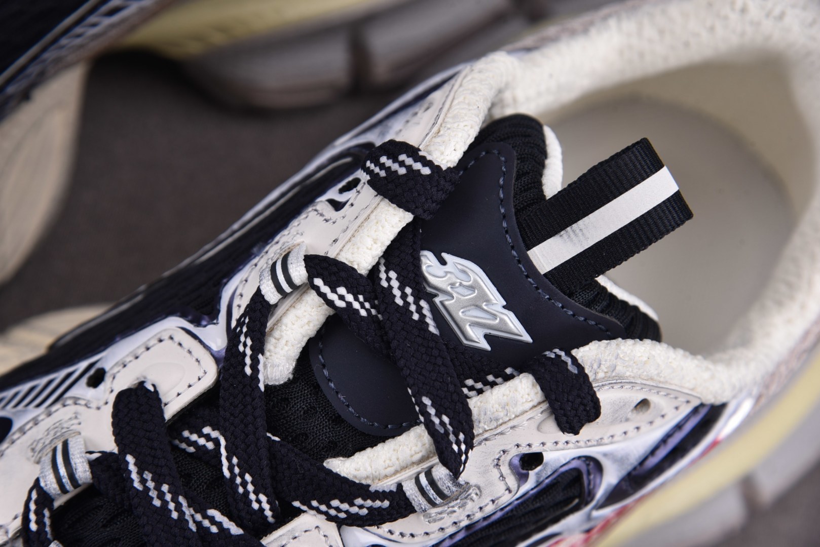 巴黎 EUR:35-46纯原-Balenciaga 3XL SPLIT-LOGO 海军蓝红 YZ018-