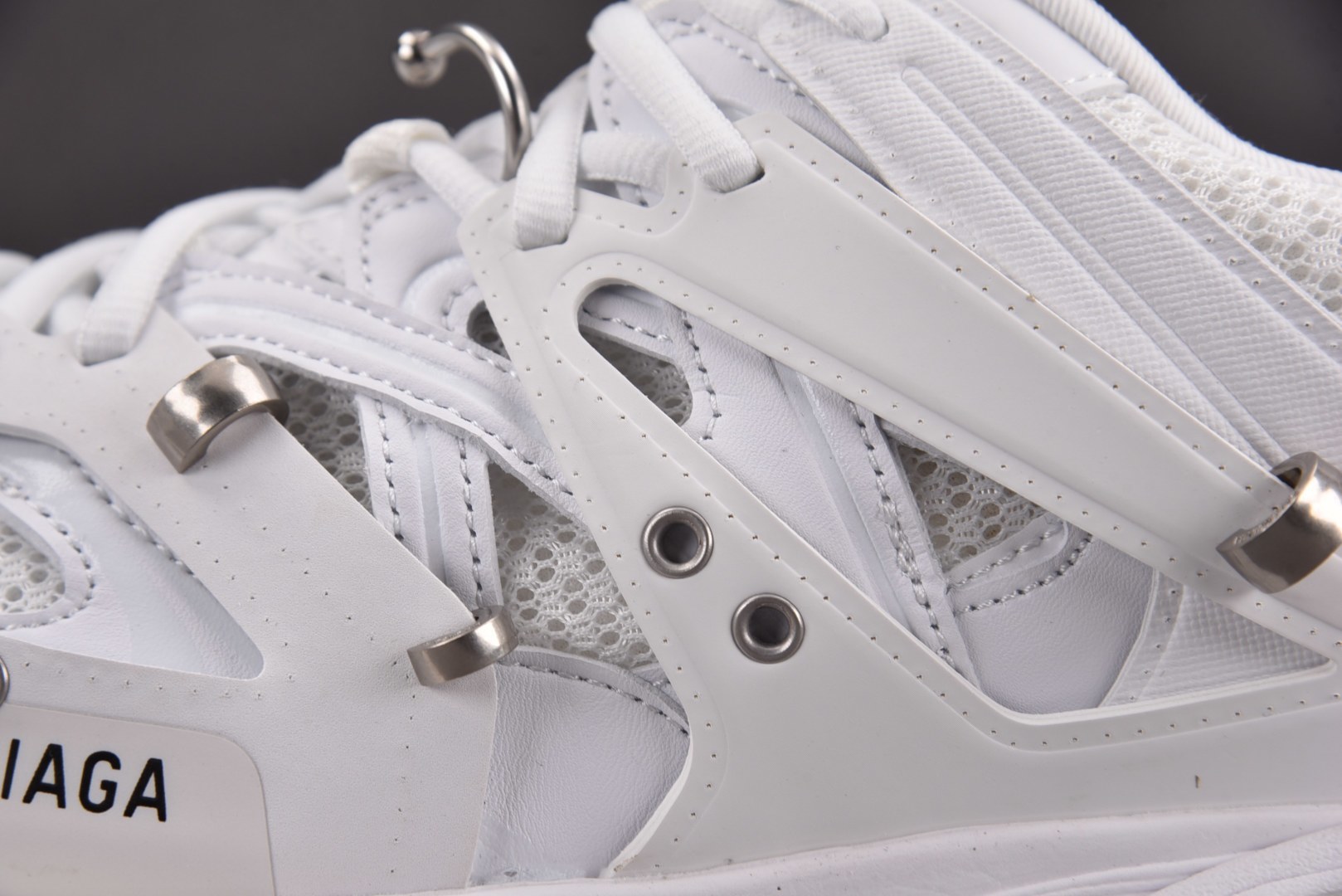 巴黎 EUR:35-46纯原-Balenciaga Track Piercing 白色 YZ018-5 