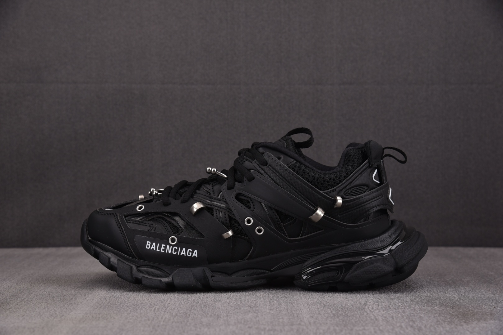 巴黎 EUR:35-46纯原-Balenciaga Track Piercing 黑色 YZ018-5 