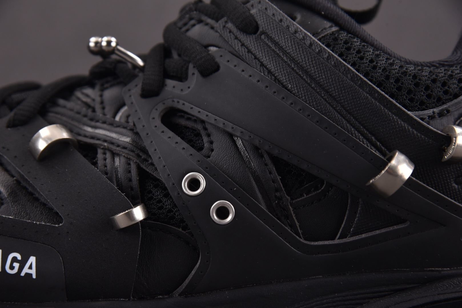 巴黎 EUR:35-46纯原-Balenciaga Track Piercing 黑色 YZ018-5 