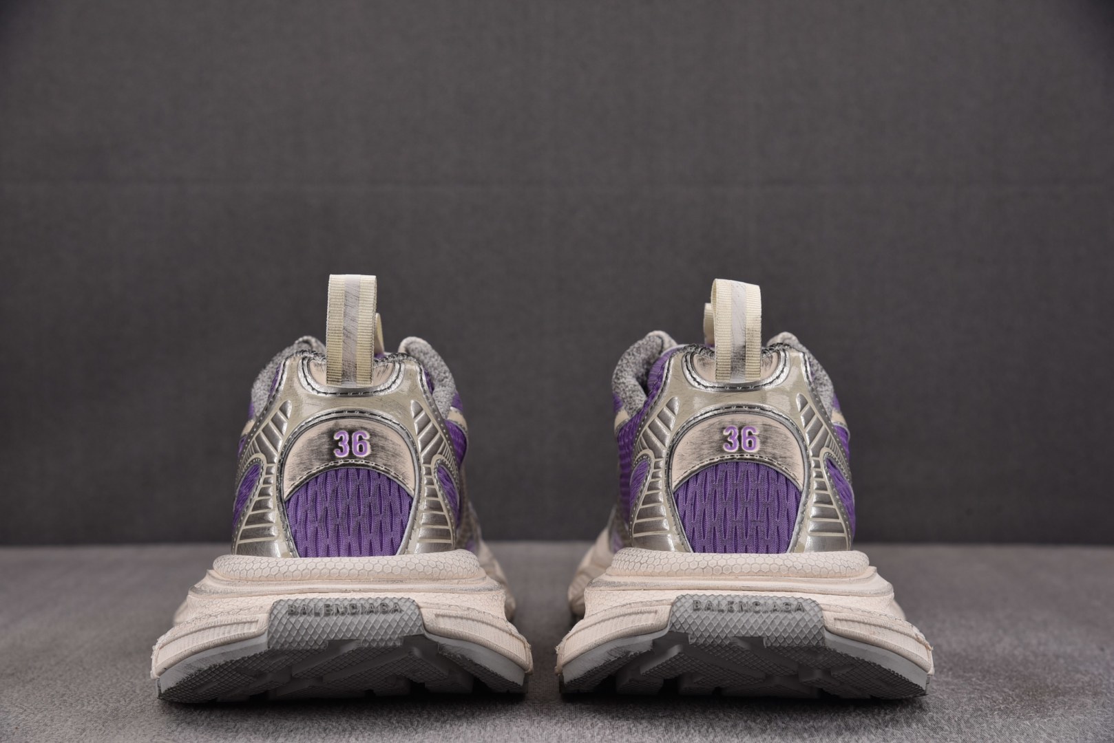 巴黎 EUR:35-46纯原-Balenciaga 3XL 紫色 YZ009-03 Size：35 36