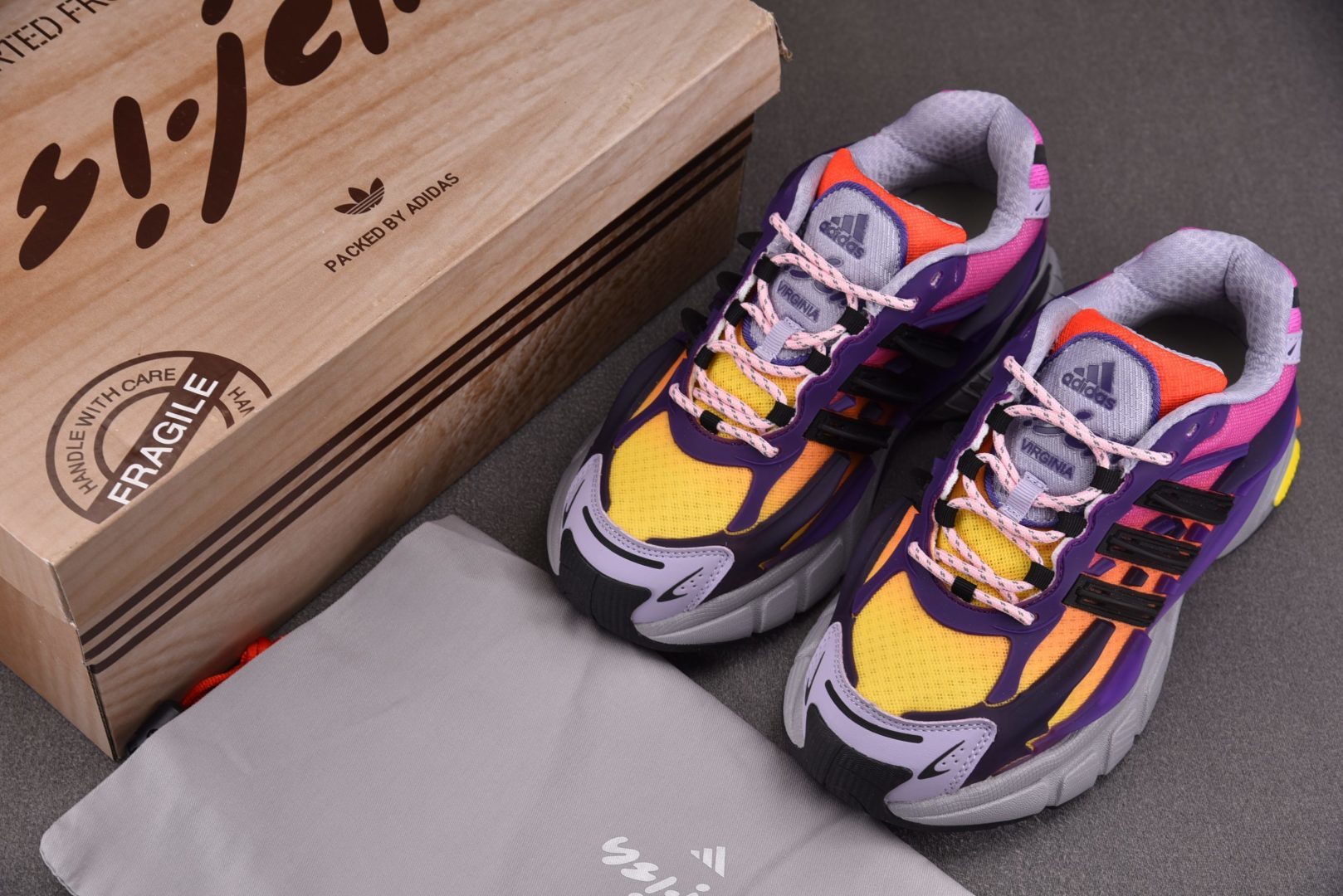 AD EUR:36-47纯原-AD Adistar Jellyfish 粉紫橙 jp-9395 YZ02