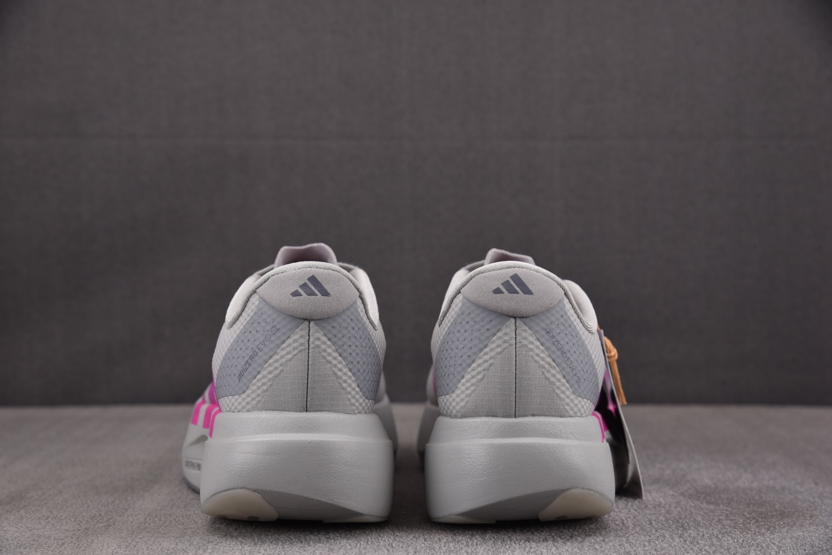 AD EUR:36-45纯原-AD Adizero Evo SL 2 灰粉 JR2026 YZ039BS
