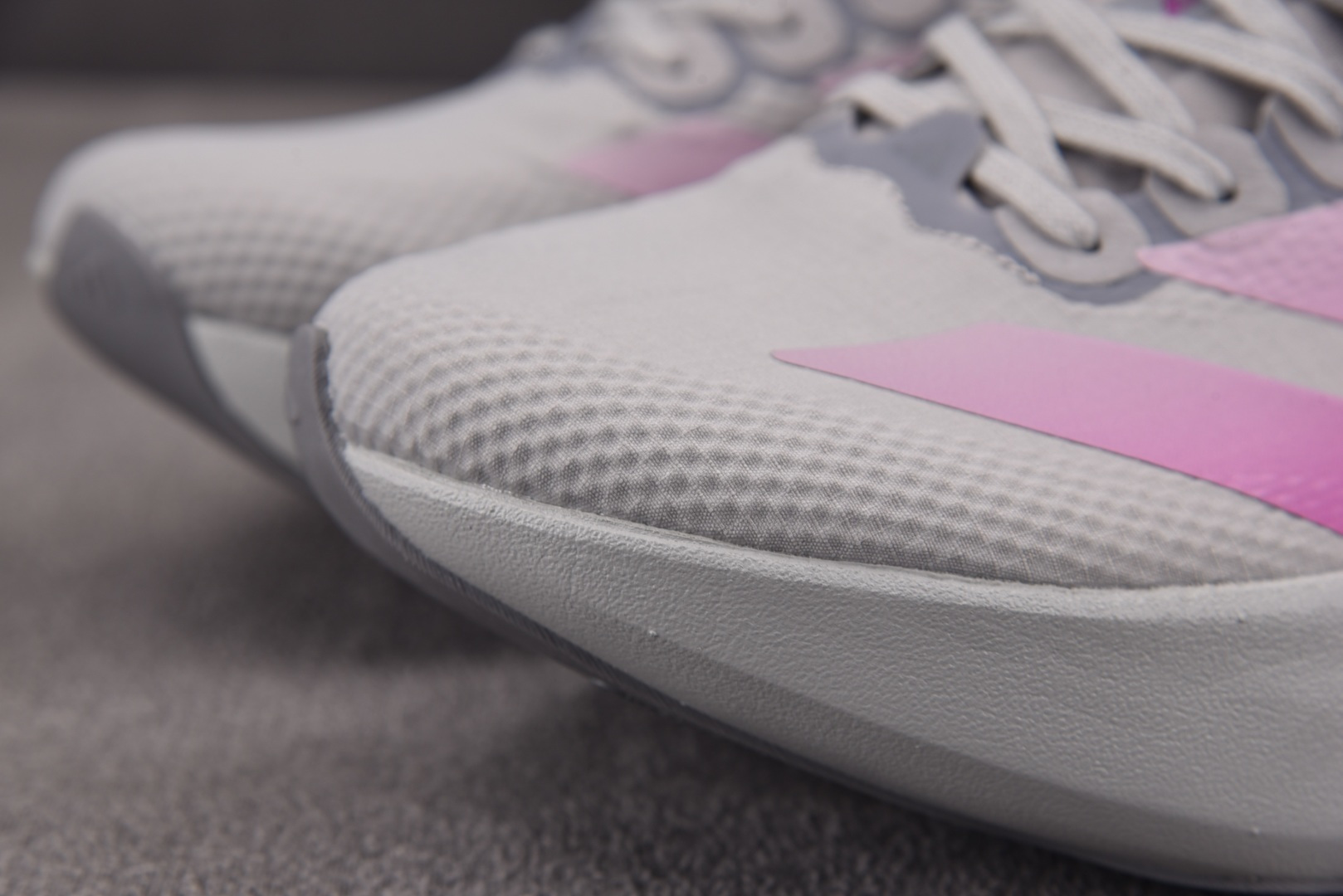 AD EUR:36-45纯原-AD Adizero Evo SL 2 灰粉 JR2026 YZ039BS