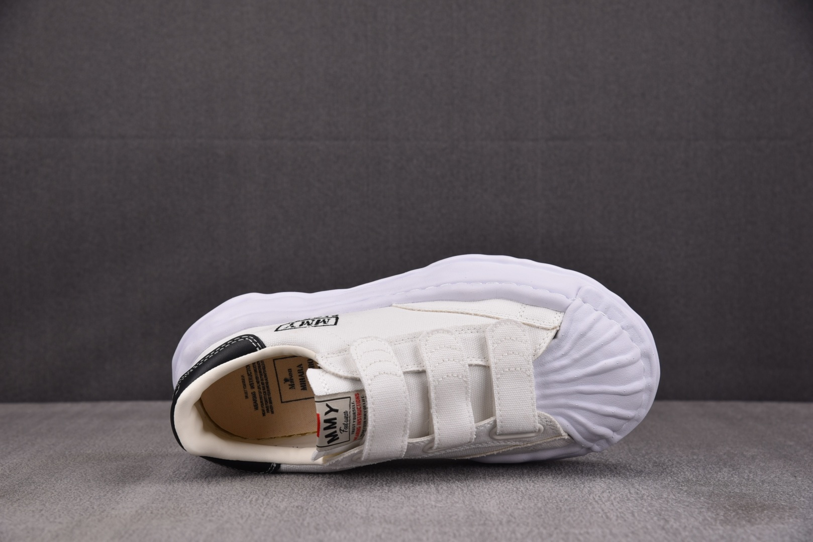 MMY 尺码36-45纯原版出品-MIHARA YASUHIRO 白布 No.606 YZ022尺码：3