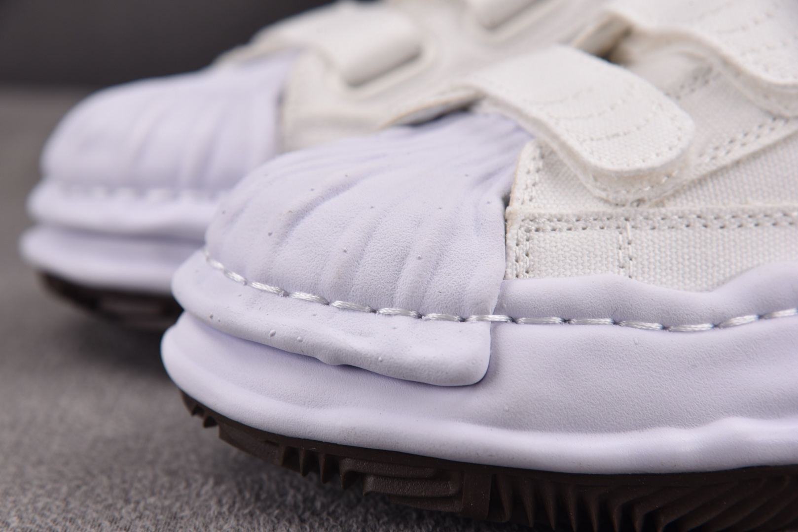 MMY 尺码36-45纯原版出品-MIHARA YASUHIRO 白布 No.606 YZ022尺码：3