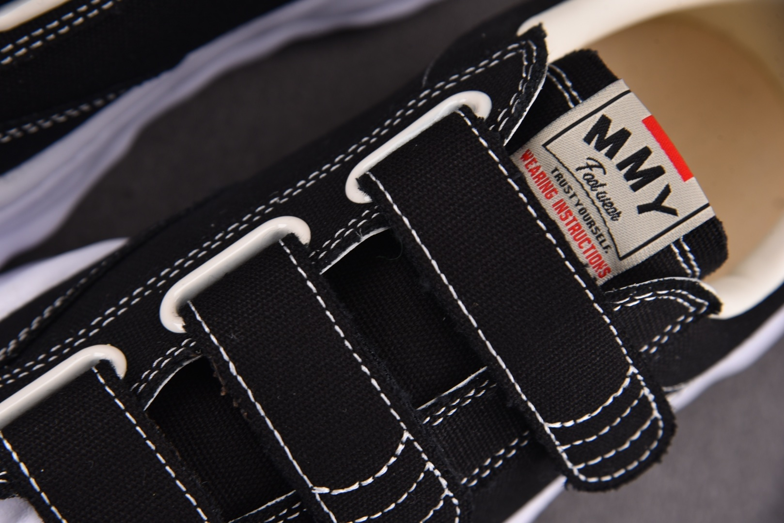 MMY 尺码36-45纯原版出品-MIHARA YASUHIRO 黑白布 No.605 YZ022尺码：