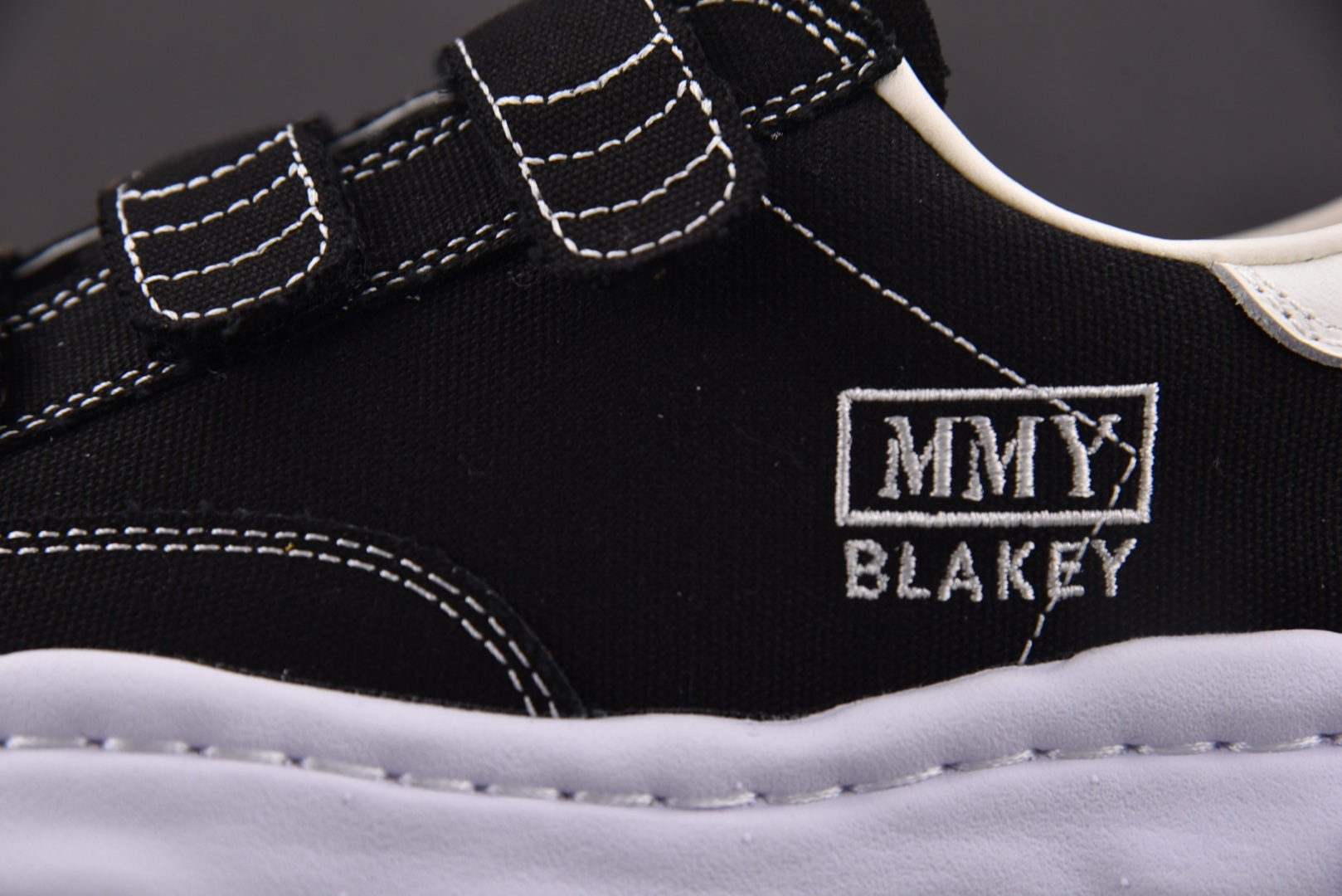 MMY 尺码36-45纯原版出品-MIHARA YASUHIRO 黑白布 No.605 YZ022尺码：