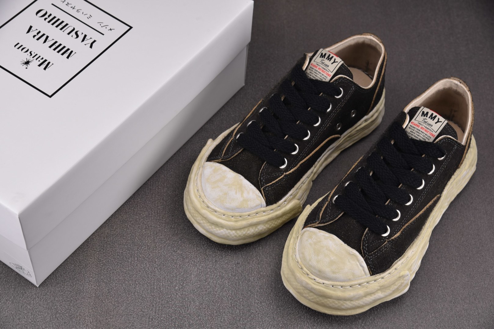 MMY 尺码36-45纯原版出品-MIHARA YASUHIRO 黑色 No.811 YZ022尺码：3