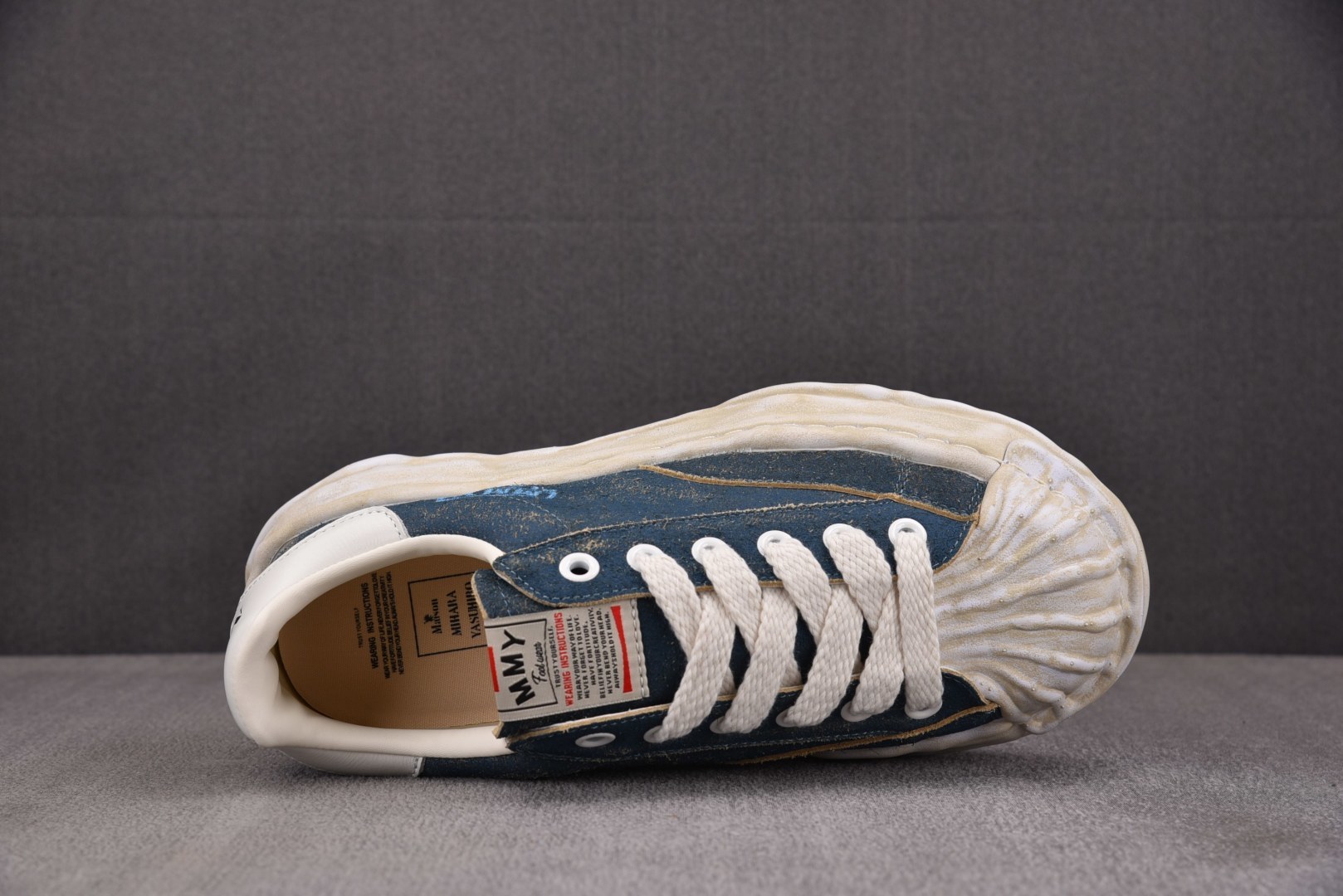 MMY 尺码36-45纯原版出品-MIHARA YASUHIRO 蓝色 No.603 YZ022尺码：3