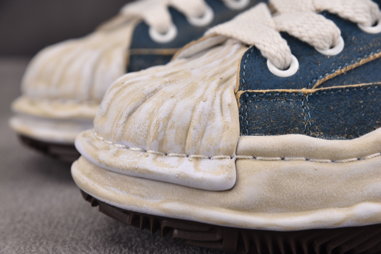 MMY 尺码36-45纯原版出品-MIHARA YASUHIRO 蓝色 No.603 YZ022尺码：3