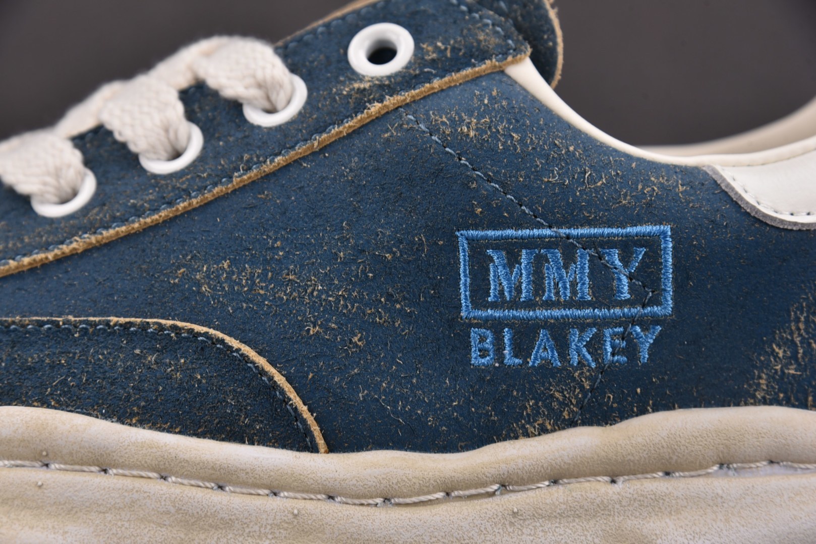 MMY 尺码36-45纯原版出品-MIHARA YASUHIRO 蓝色 No.603 YZ022尺码：3