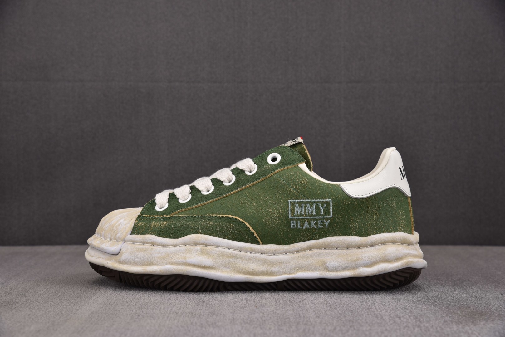 MMY 尺码36-45纯原版出品-MIHARA YASUHIRO 绿色 No.602 YZ022尺码：3