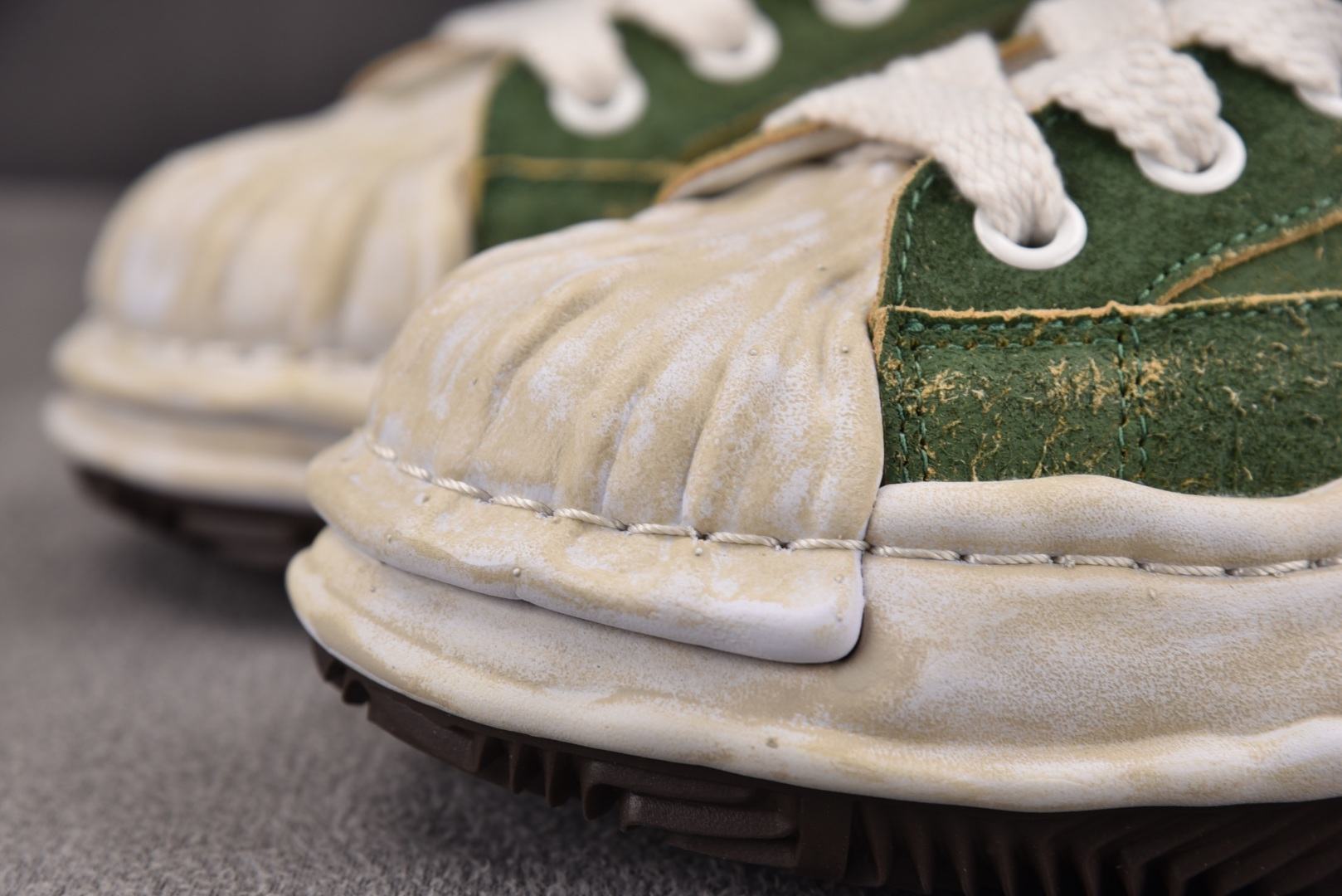 MMY 尺码36-45纯原版出品-MIHARA YASUHIRO 绿色 No.602 YZ022尺码：3