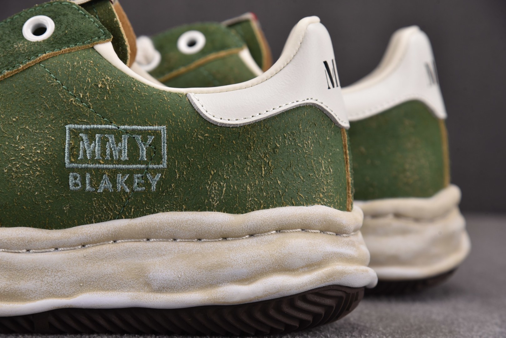 MMY 尺码36-45纯原版出品-MIHARA YASUHIRO 绿色 No.602 YZ022尺码：3