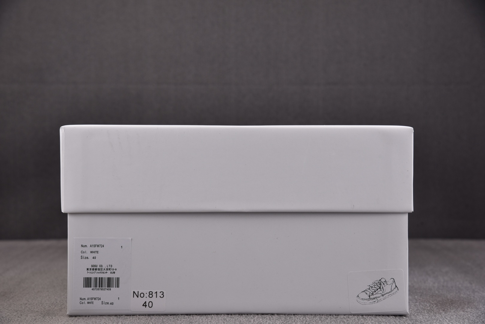 MMY 尺码36-45纯原版出品-MIHARA YASUHIRO 米白 No.813 YZ022尺码：3