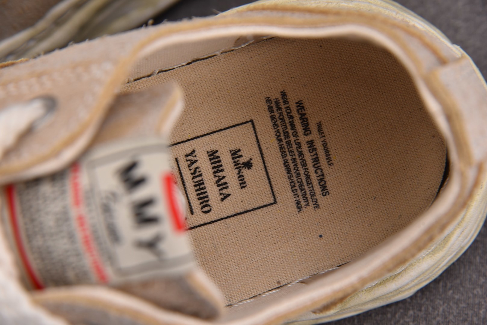 MMY 尺码36-45纯原版出品-MIHARA YASUHIRO 米白 No.813 YZ022尺码：3