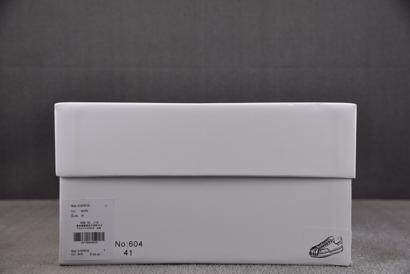 MMY 尺码36-45纯原版出品-MIHARA YASUHIRO 米色 No.604 YZ022尺码：3