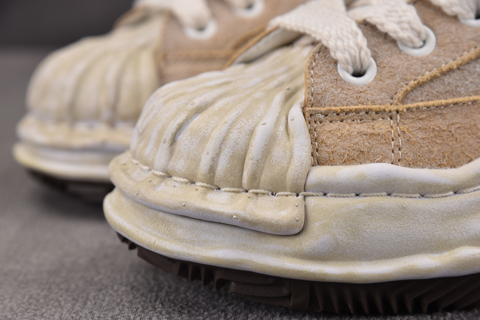 MMY 尺码36-45纯原版出品-MIHARA YASUHIRO 米色 No.604 YZ022尺码：3