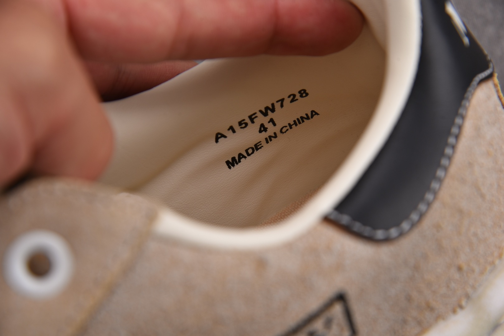 MMY 尺码36-45纯原版出品-MIHARA YASUHIRO 米色 No.604 YZ022尺码：3