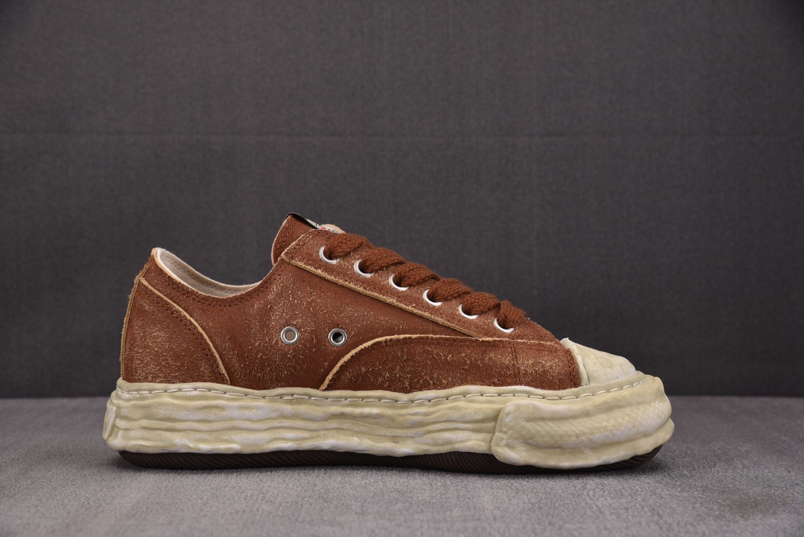 MMY 尺码36-45纯原版出品-MIHARA YASUHIRO 棕色 No.814 YZ022尺码：3