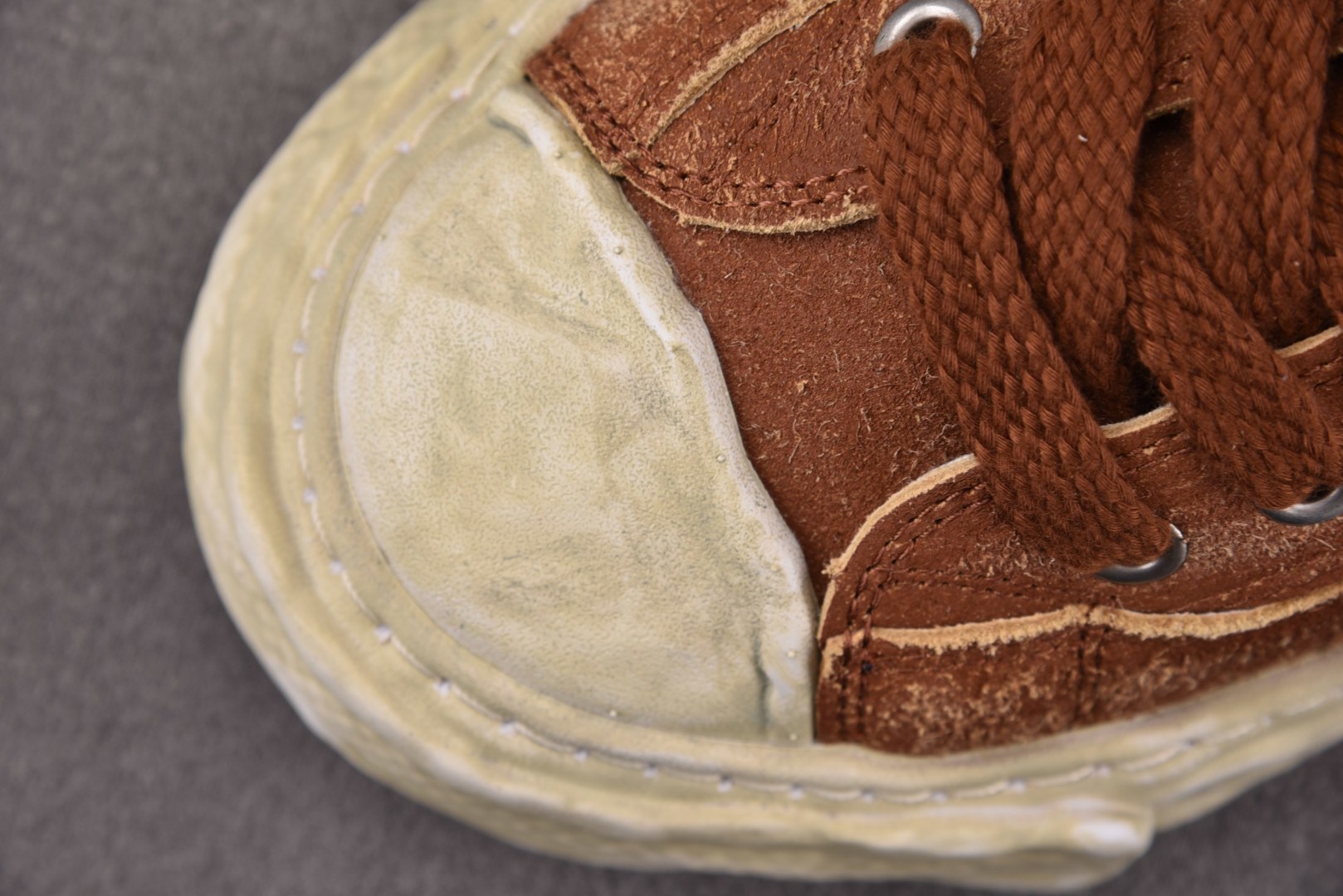 MMY 尺码36-45纯原版出品-MIHARA YASUHIRO 棕色 No.814 YZ022尺码：3