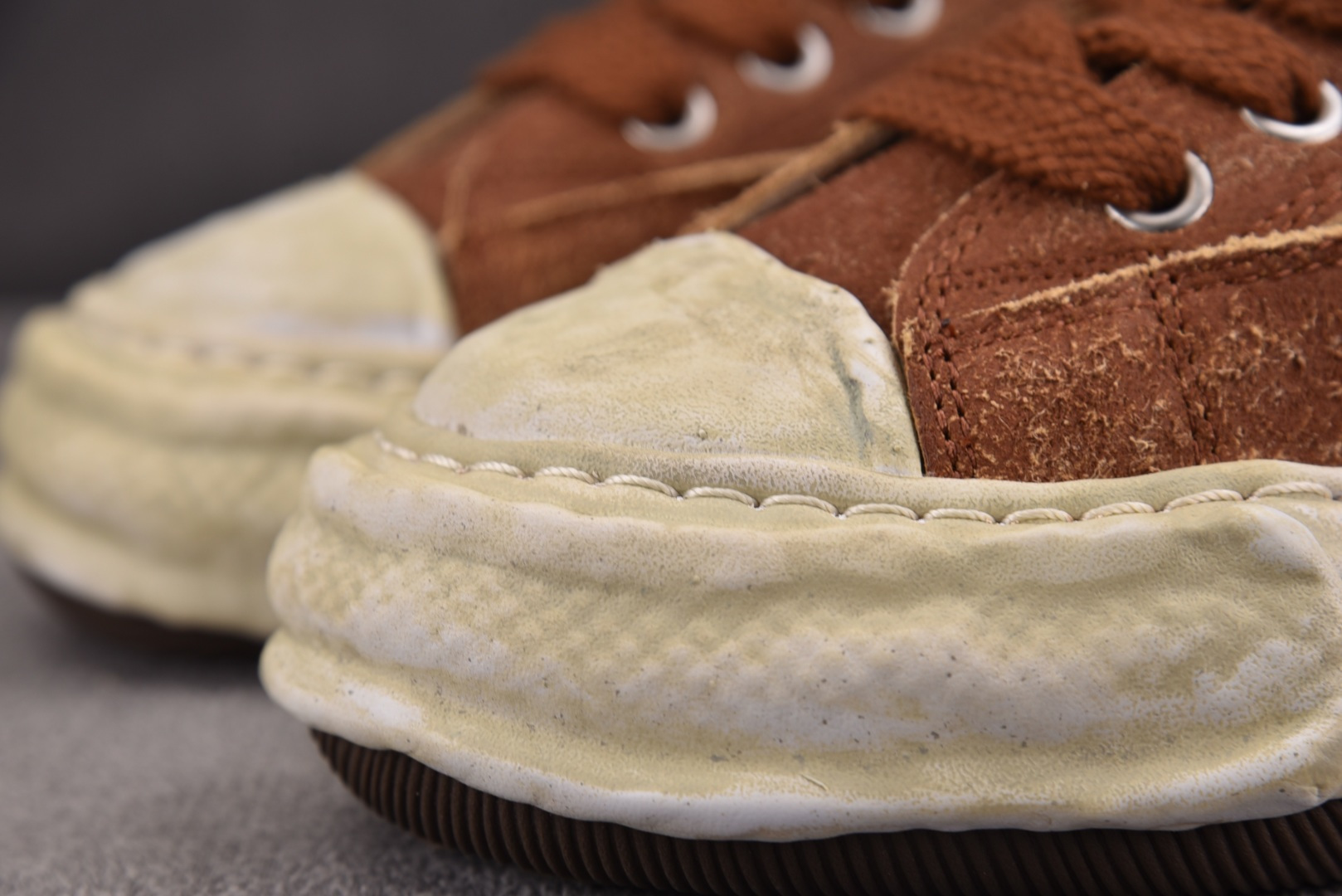 MMY 尺码36-45纯原版出品-MIHARA YASUHIRO 棕色 No.814 YZ022尺码：3