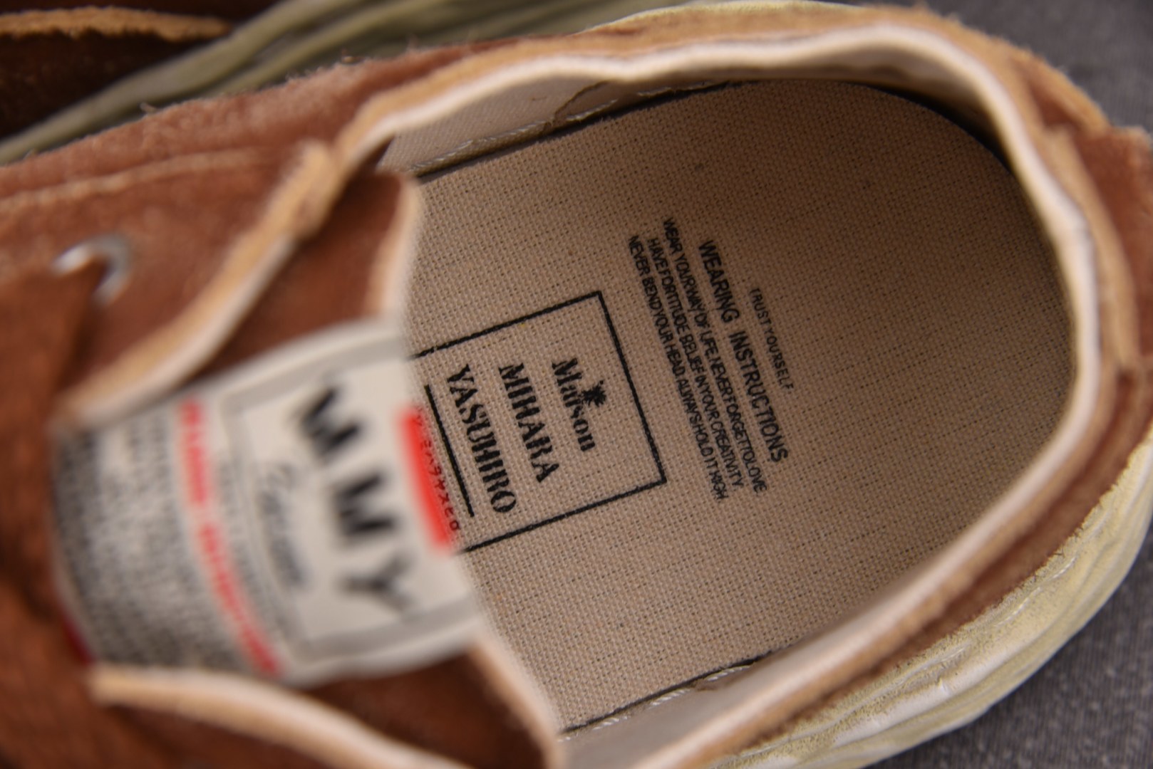 MMY 尺码36-45纯原版出品-MIHARA YASUHIRO 棕色 No.814 YZ022尺码：3