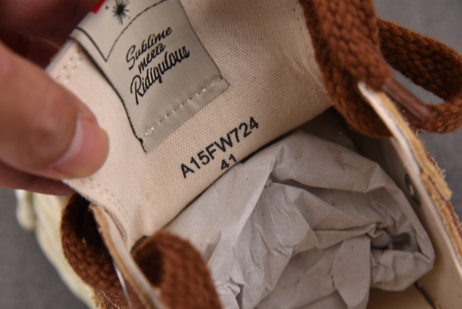 MMY 尺码36-45纯原版出品-MIHARA YASUHIRO 棕色 No.814 YZ022尺码：3