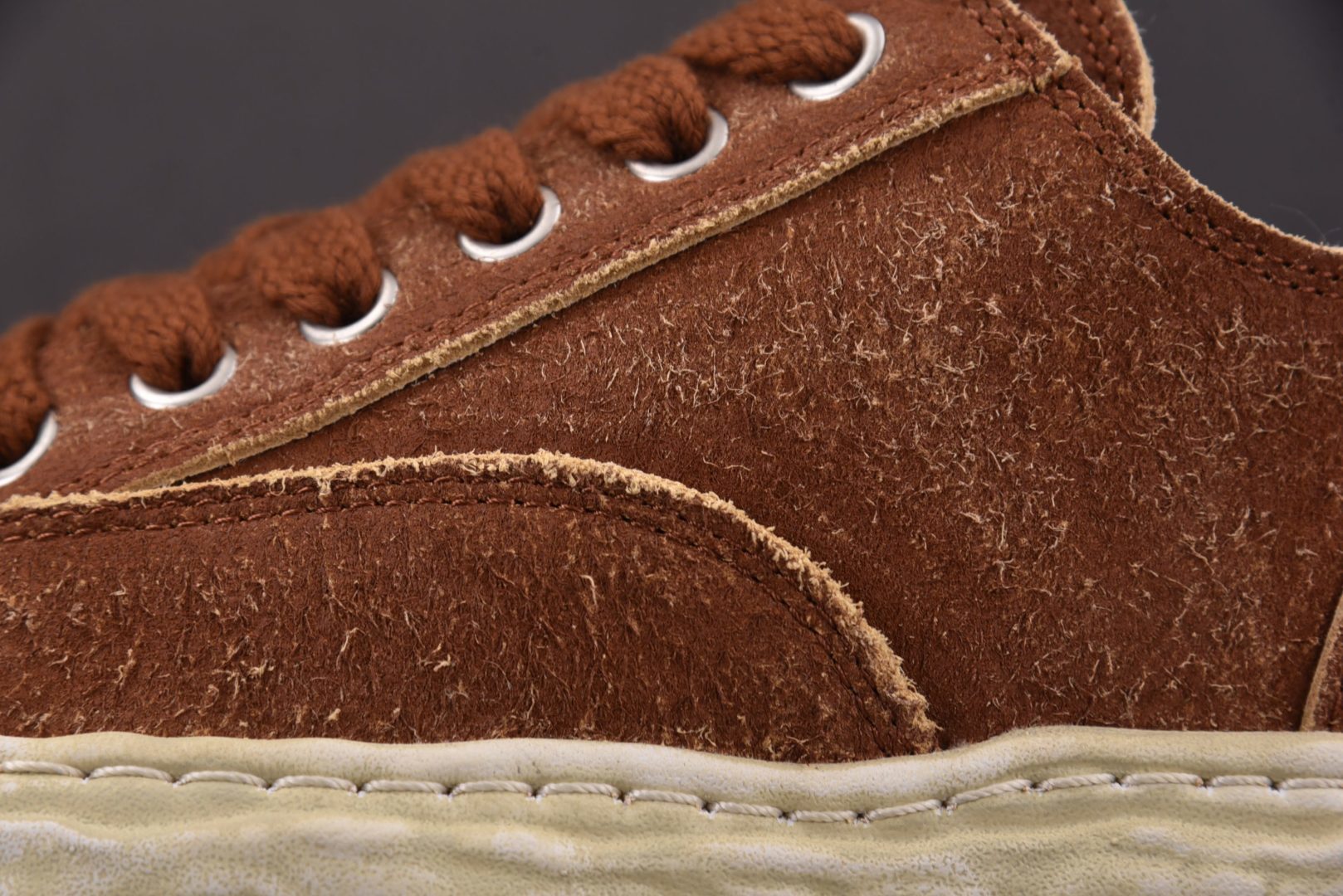 MMY 尺码36-45纯原版出品-MIHARA YASUHIRO 棕色 No.814 YZ022尺码：3