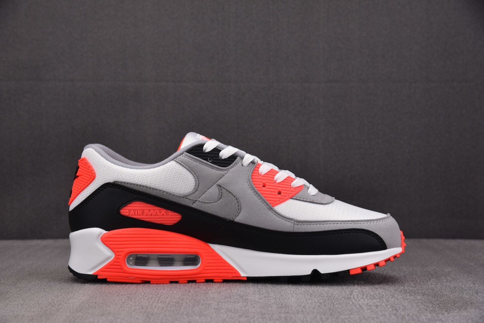 MAX EUR:39-46纯原版出品-NK Air Max 90 白红灰 CT1685-100 YZ03