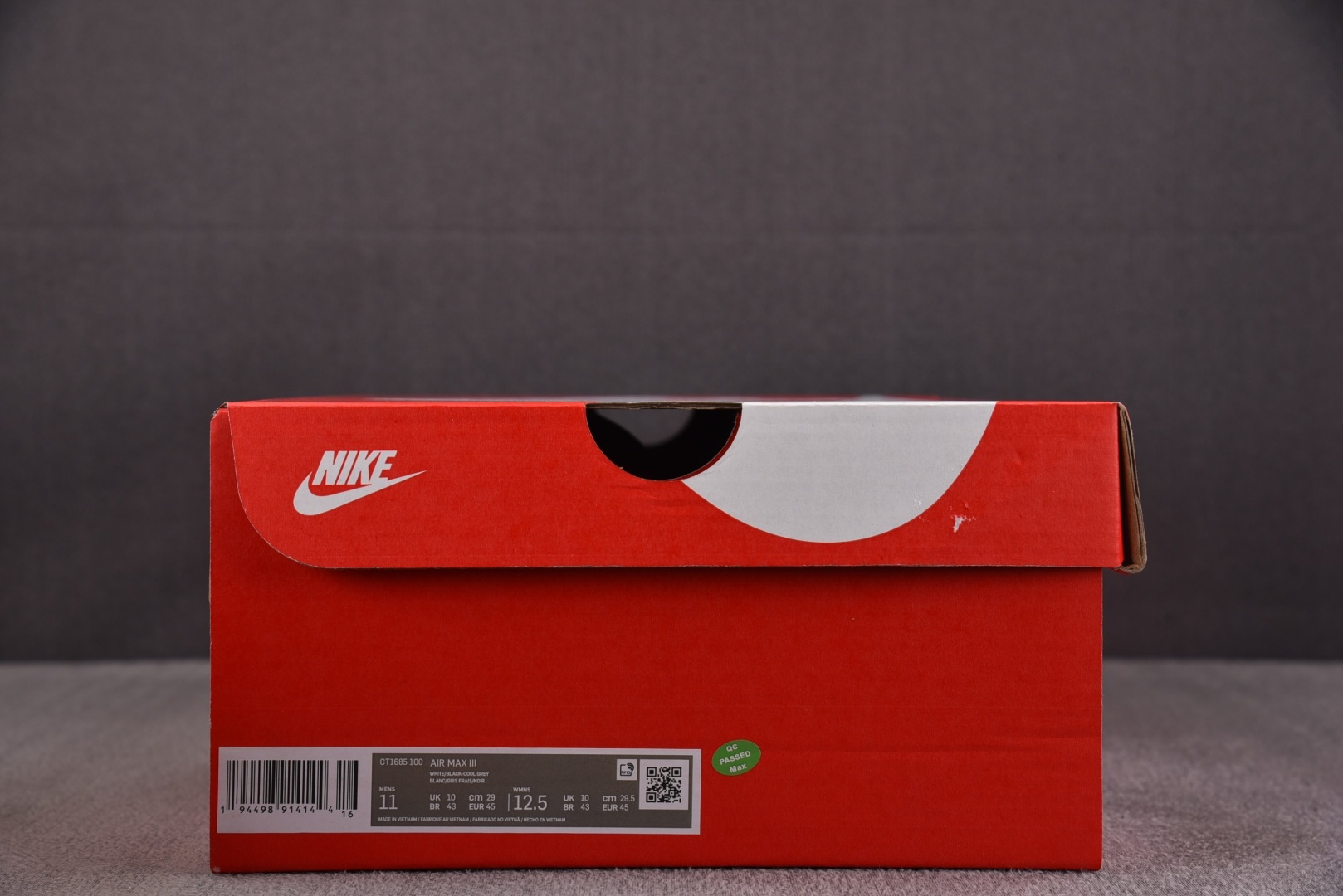 MAX EUR:39-46纯原版出品-NK Air Max 90 白红灰 CT1685-100 YZ03