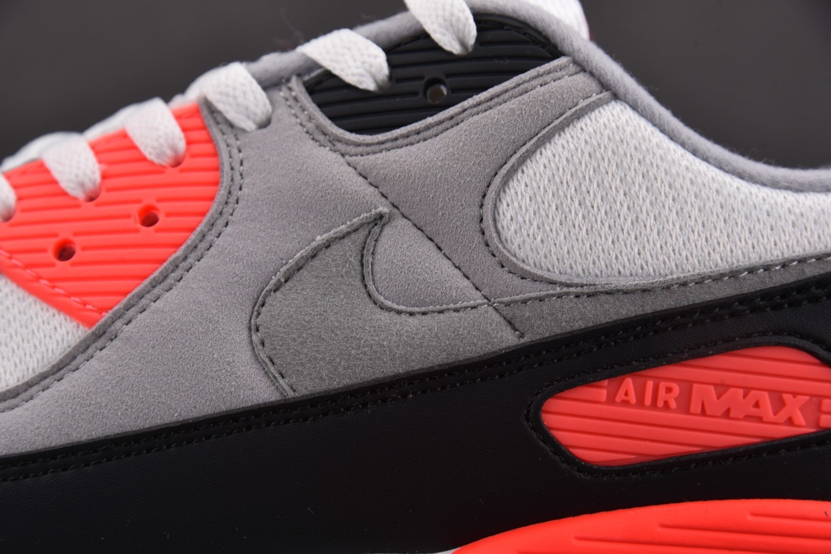 MAX EUR:39-46纯原版出品-NK Air Max 90 白红灰 CT1685-100 YZ03