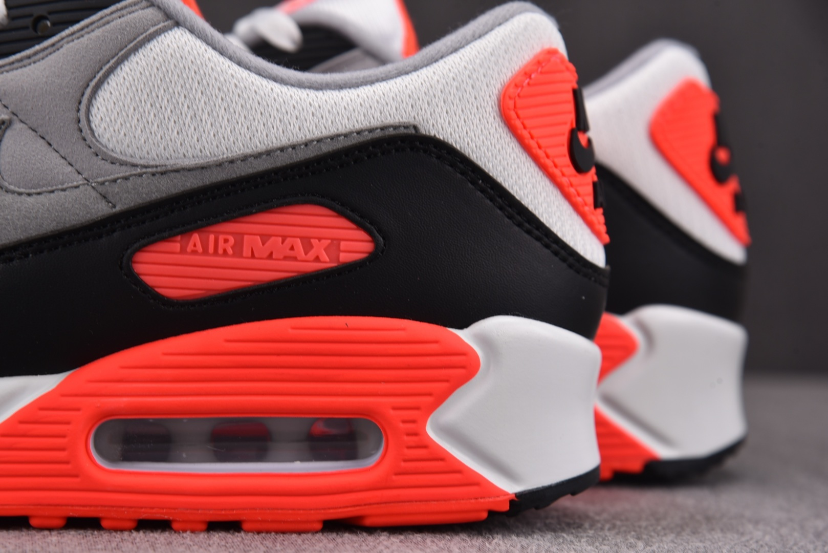 MAX EUR:39-46纯原版出品-NK Air Max 90 白红灰 CT1685-100 YZ03