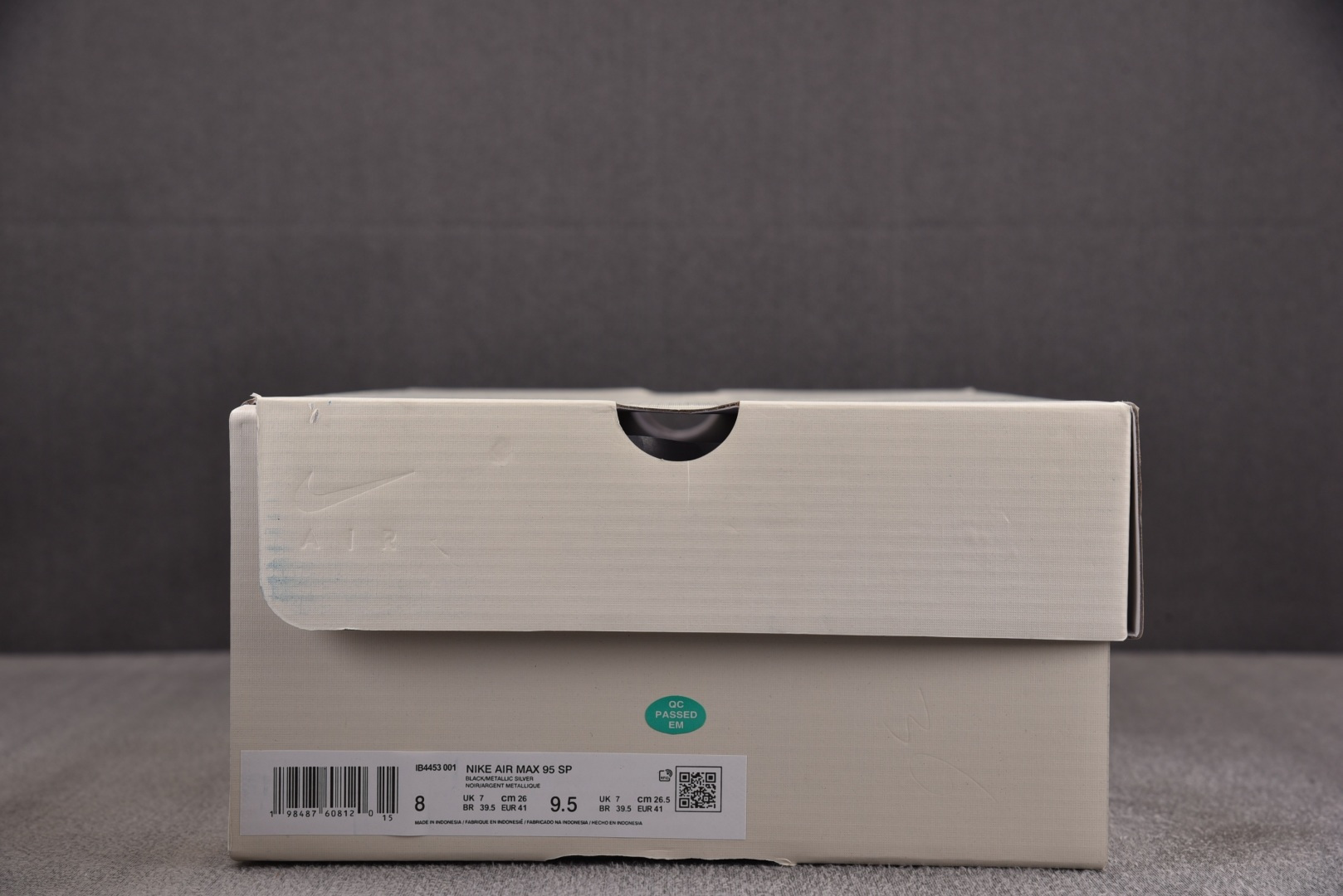 MAX EUR:36-47.5纯原版出品-NK Air Max 95 SP Undefeated Bla