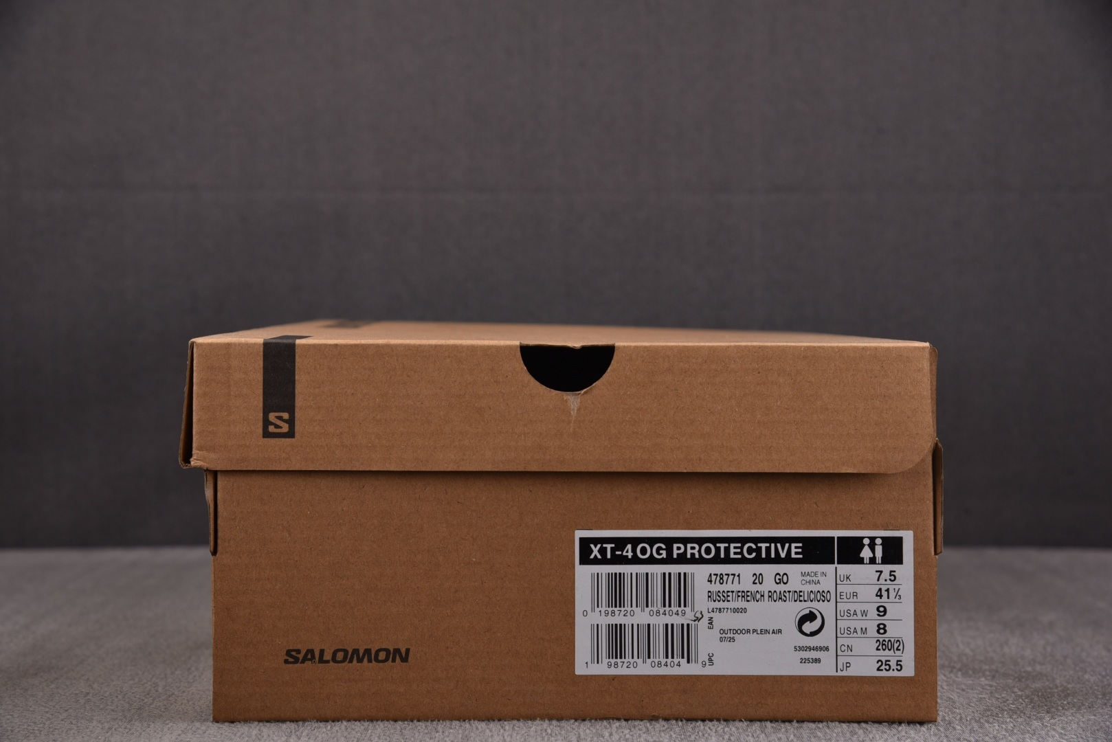 Salomon 尺码:36-46纯原版出品-Salomon XT-4 OG PROTECTIVE 棕黑 