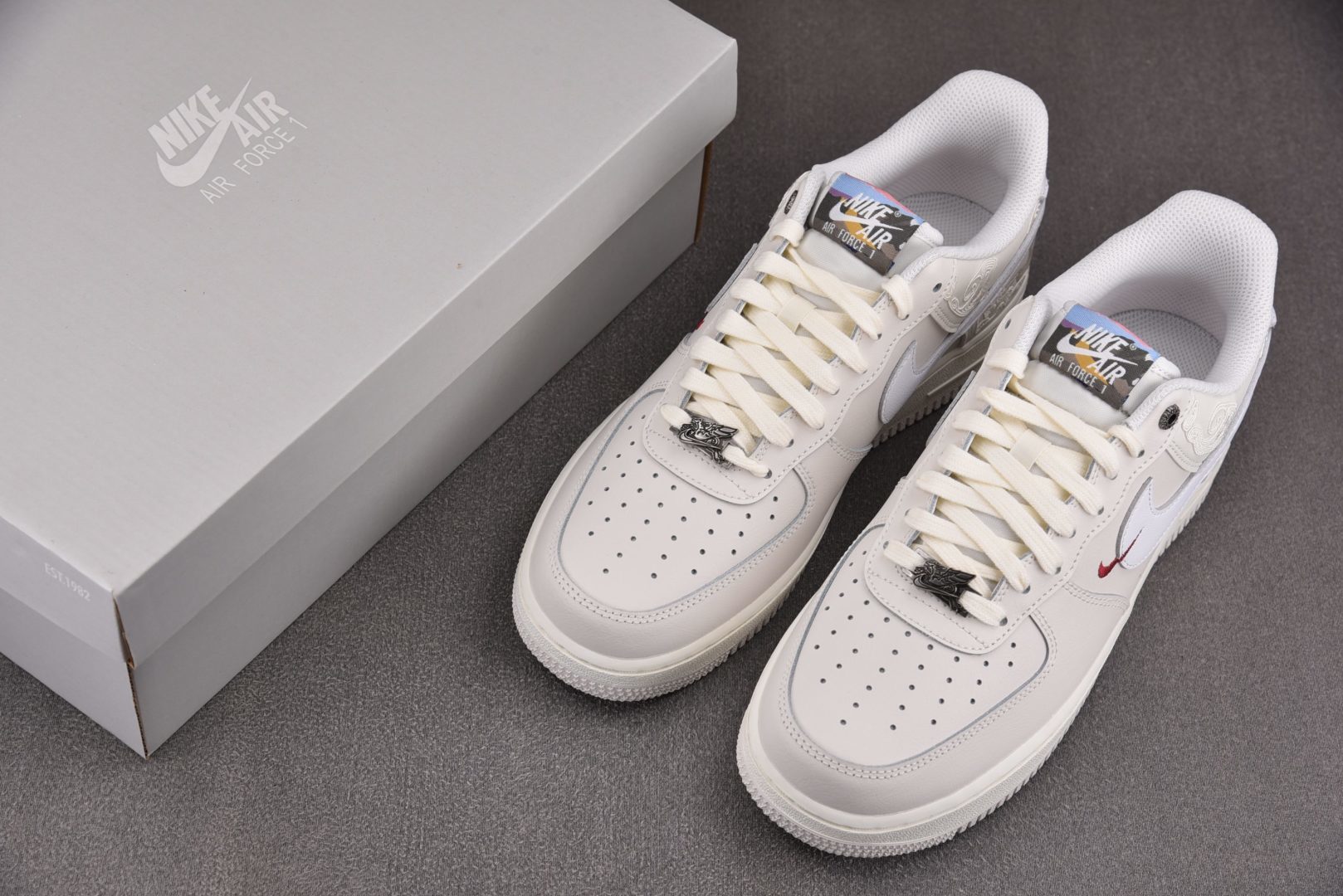 AF1 尺码:36-46纯原版出品-NK Air Force 1 '07 PRM 米白 IQ1119-0