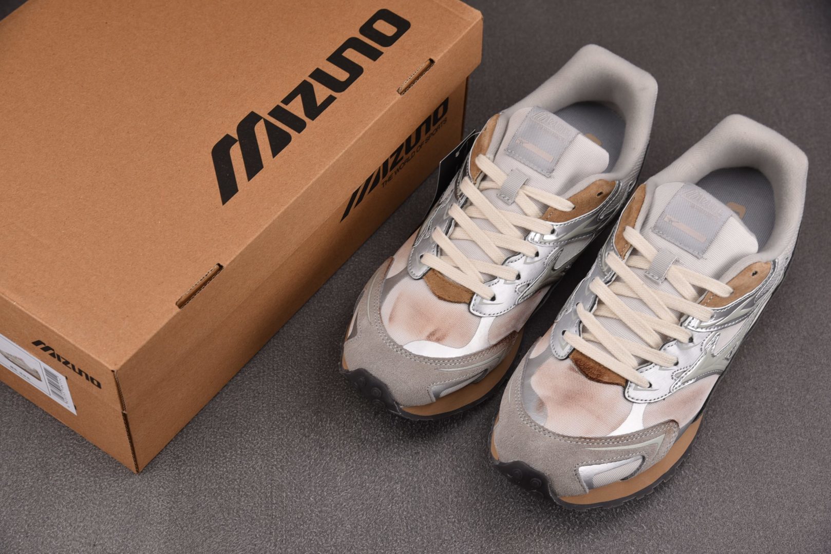 美津浓 尺码:36-45纯原版出品-Mizuno LG 60S 2K 浅灰色 D1GH YZ008尺码：