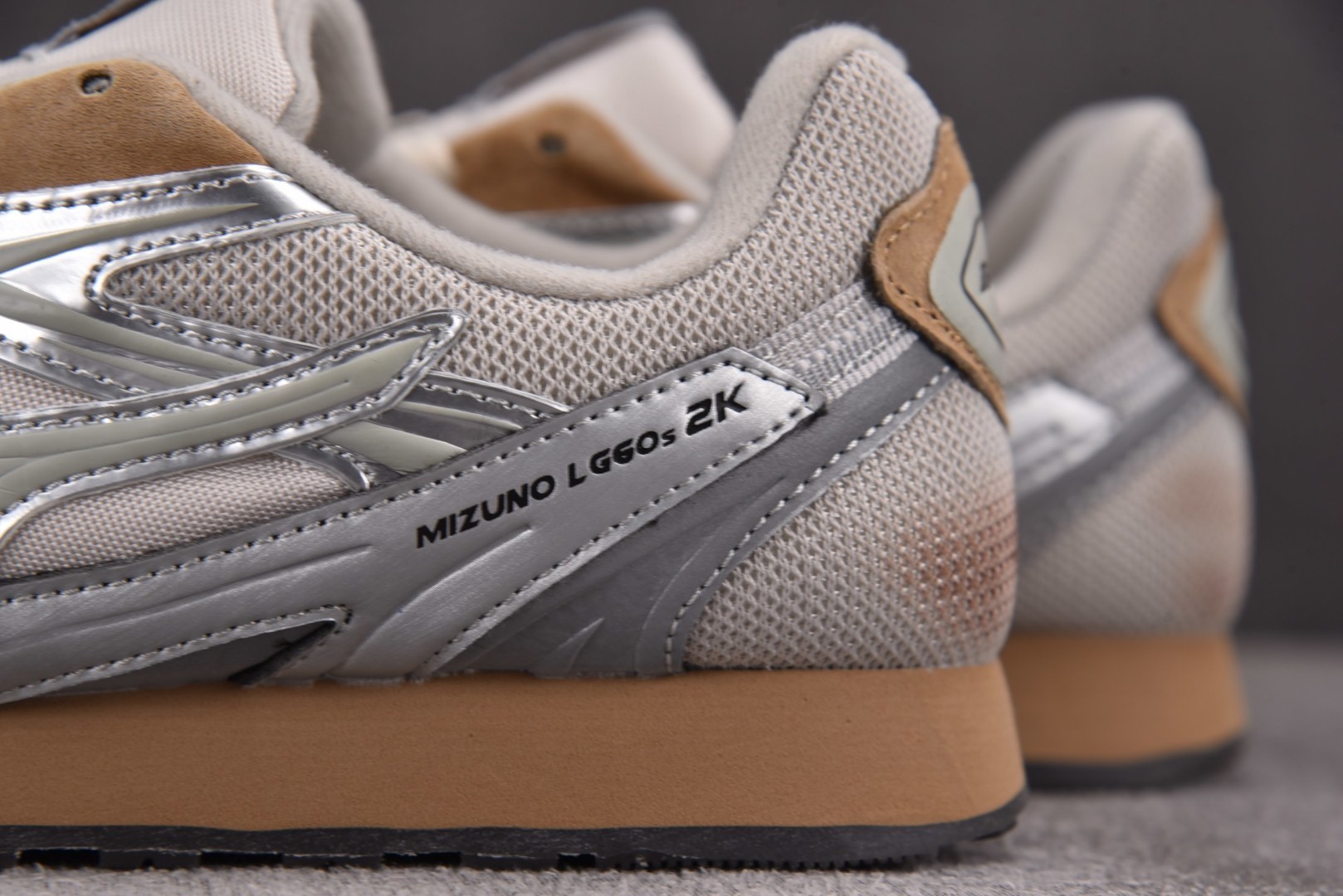 美津浓 尺码:36-45纯原版出品-Mizuno LG 60S 2K 浅灰色 D1GH YZ008尺码：