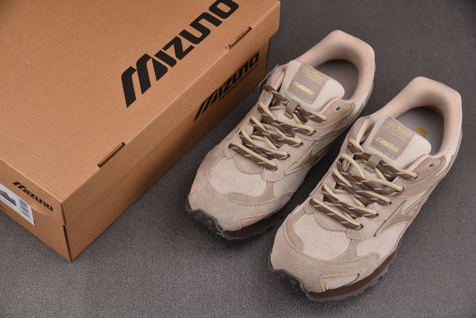 美津浓 尺码:36-45纯原版出品-Mizuno LG 60S 2K 浅米色 D1GH YZ008尺码：