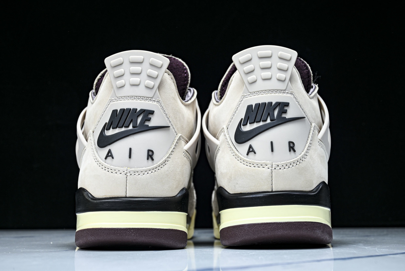 纯原出品-A Ma Maniere x Air Jordan 4 Retro Fossil Stone 