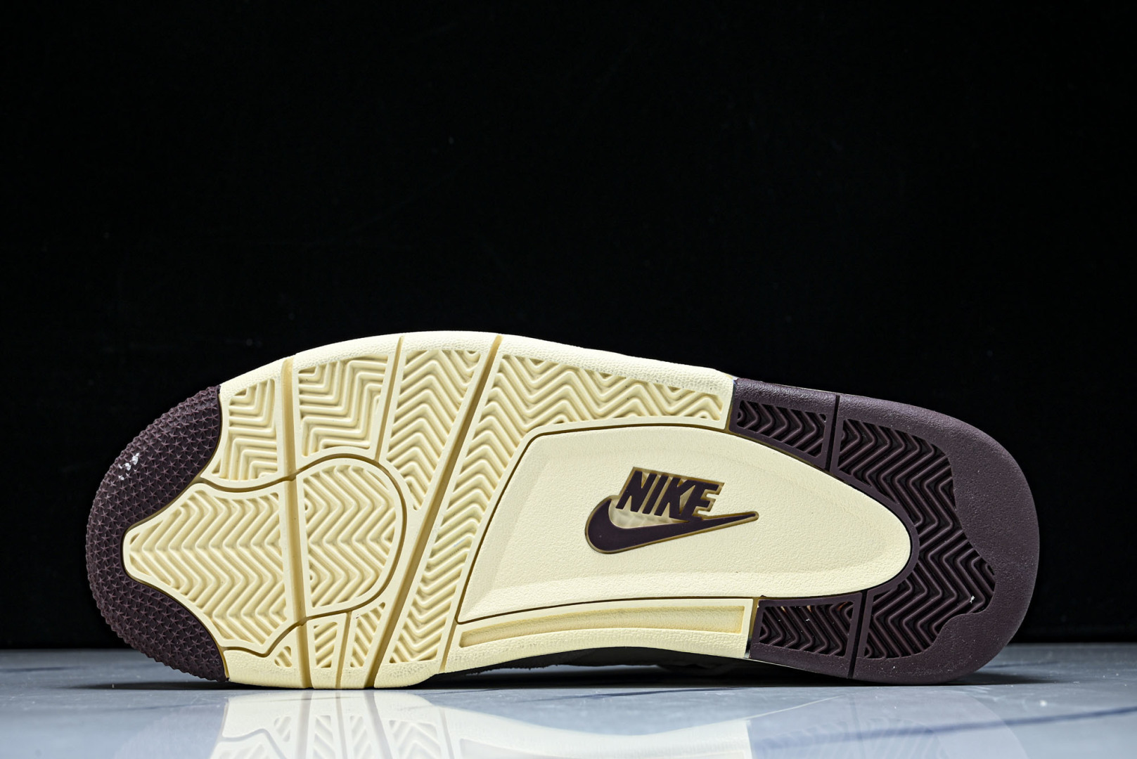 纯原出品-A Ma Maniere x Air Jordan 4 Retro Fossil Stone 