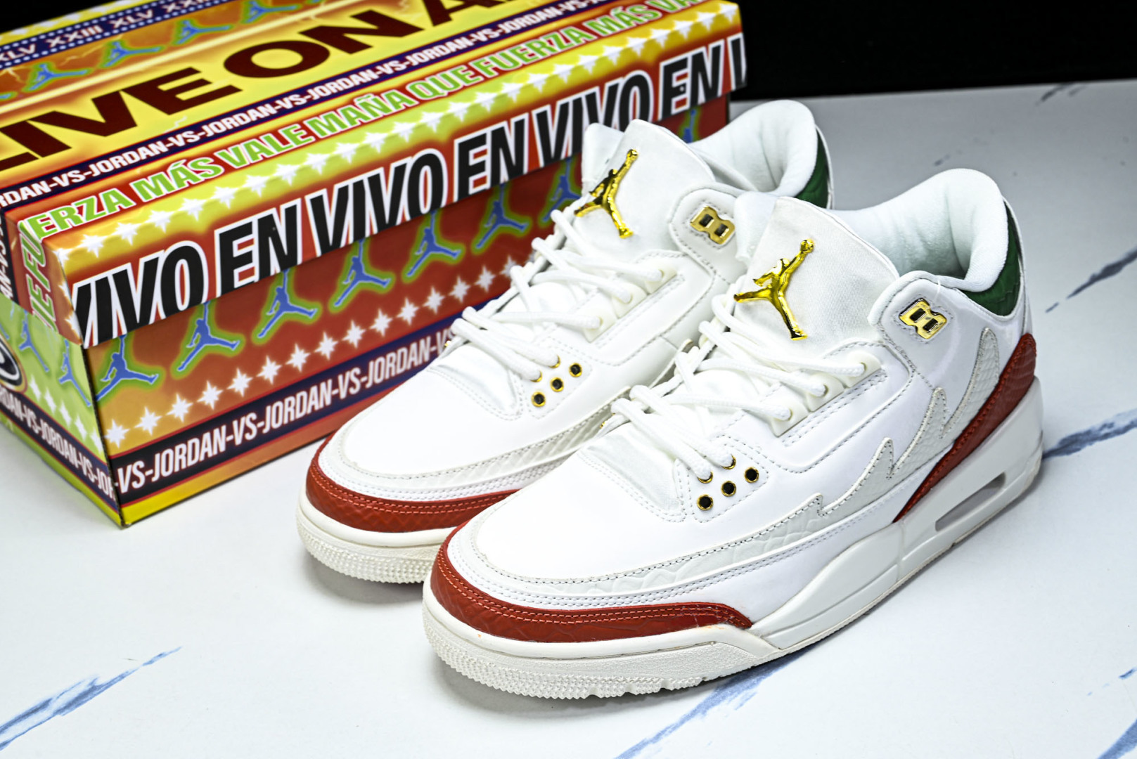 纯原出品-Air Jordan 3 Mexico El Vuelo AJ3 乔3墨西哥限定 IO1752