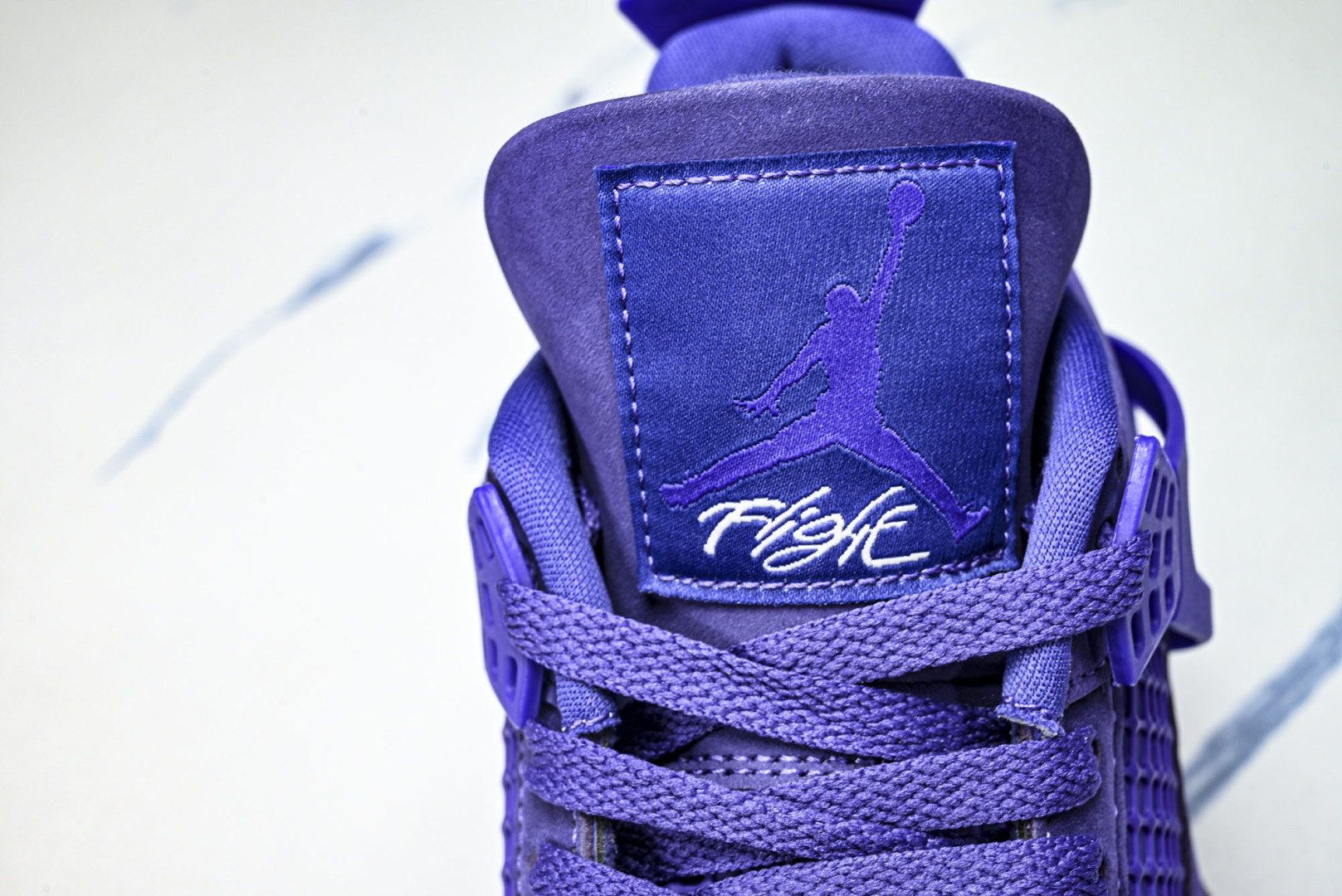 纯原出品-Nigel Sylvester x Air Jordan 4 Retro Purple AJ4