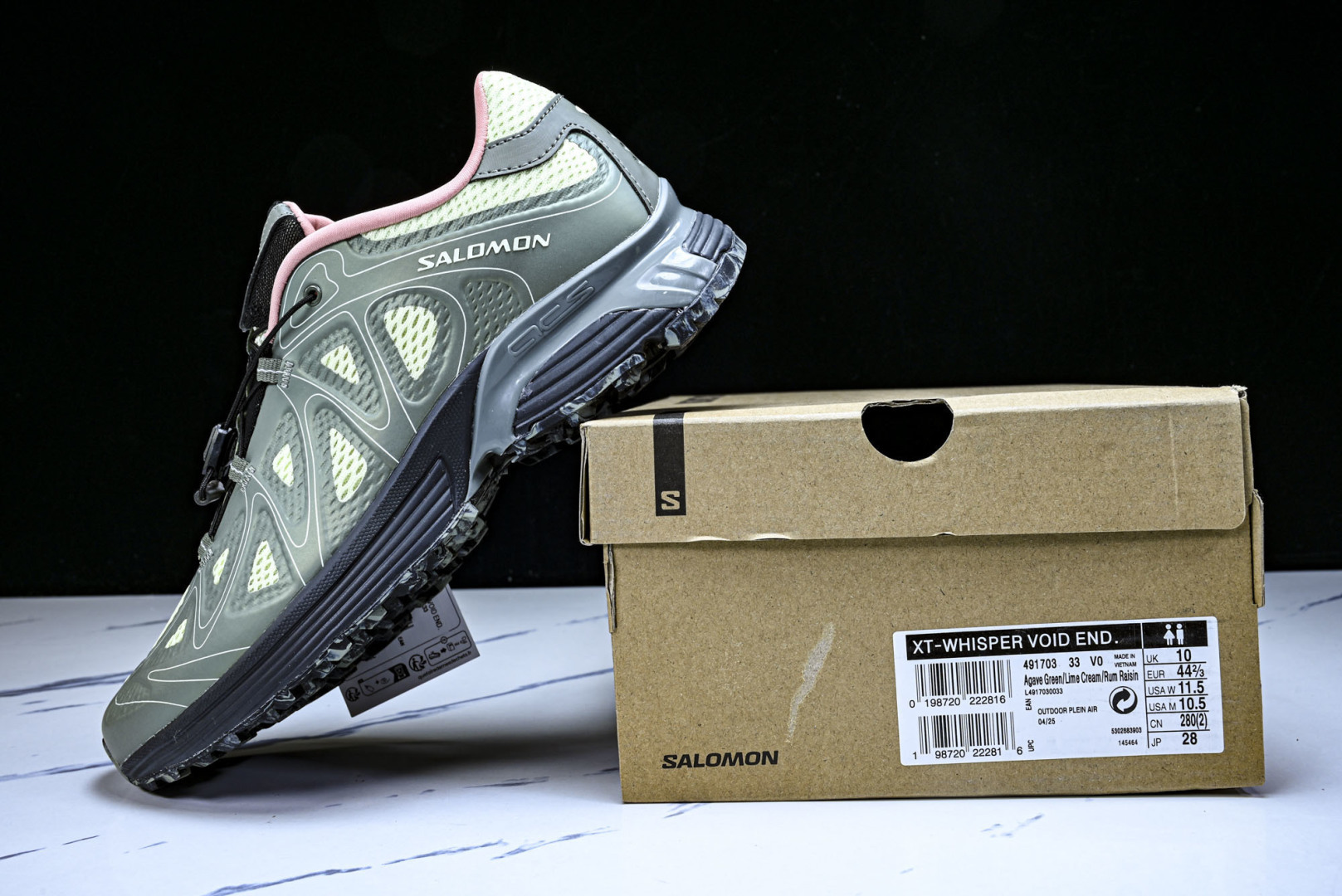 Salomon XT-Whisper Void 萨洛蒙 探索者系列户外越野跑鞋 -35原版1:1 制作 