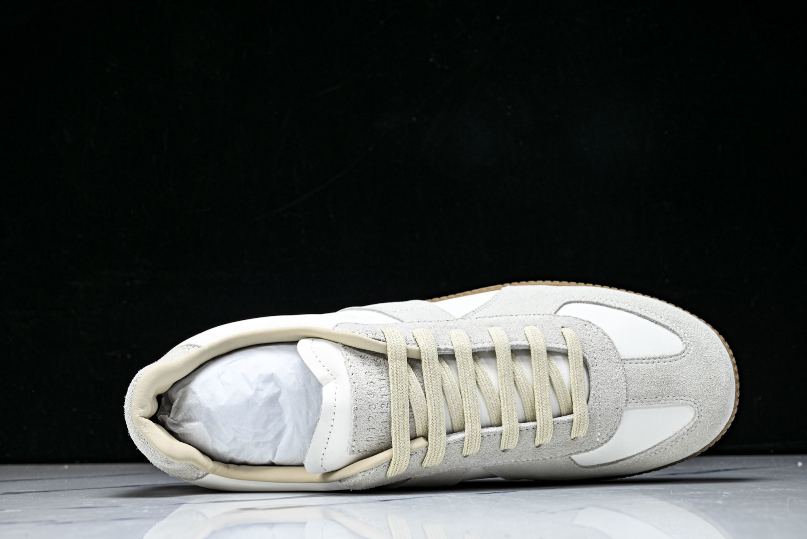 纯原出品-Maison Margiela马吉拉 Replica 皮质绒面革 运动鞋德训鞋休闲通勤平底鞋单